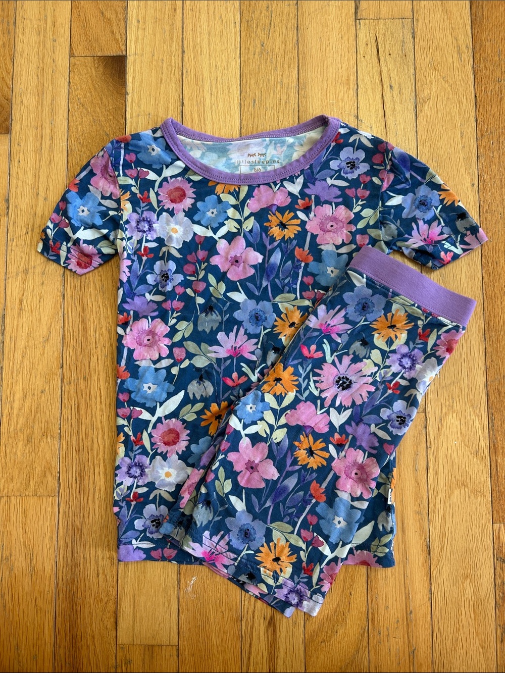 Little Sleepies Dusk Blooms 2 Piece Set